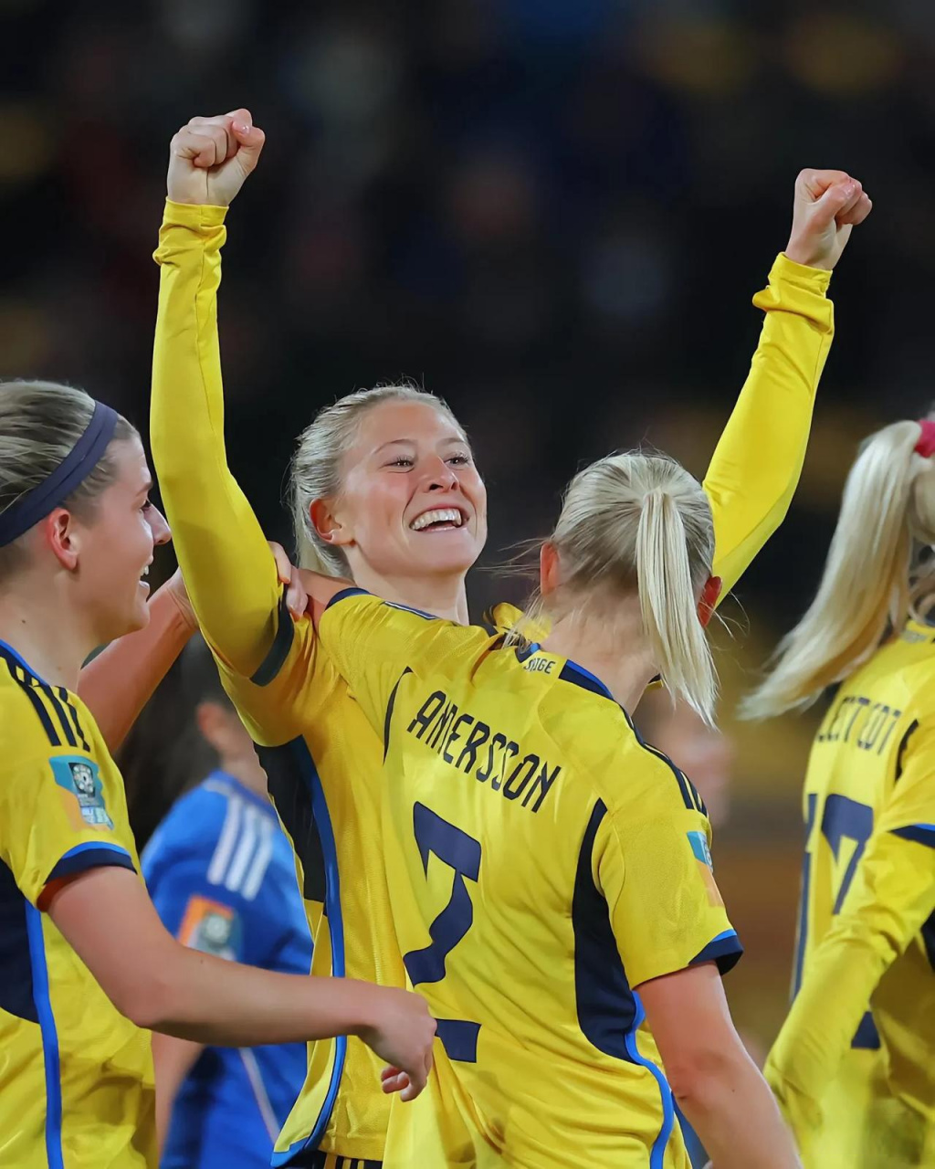 瑞典队经过激烈对抗获得一场胜利